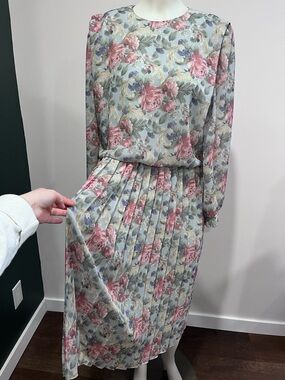 Vintage floral dress 80s/90s